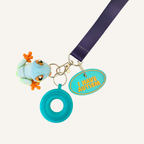 3D printed support tag with textured raised wording and lightweight everyday design.