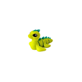A tiny articulated pet with raised details for tactile exploration and grounding during moments of overwhelm.

