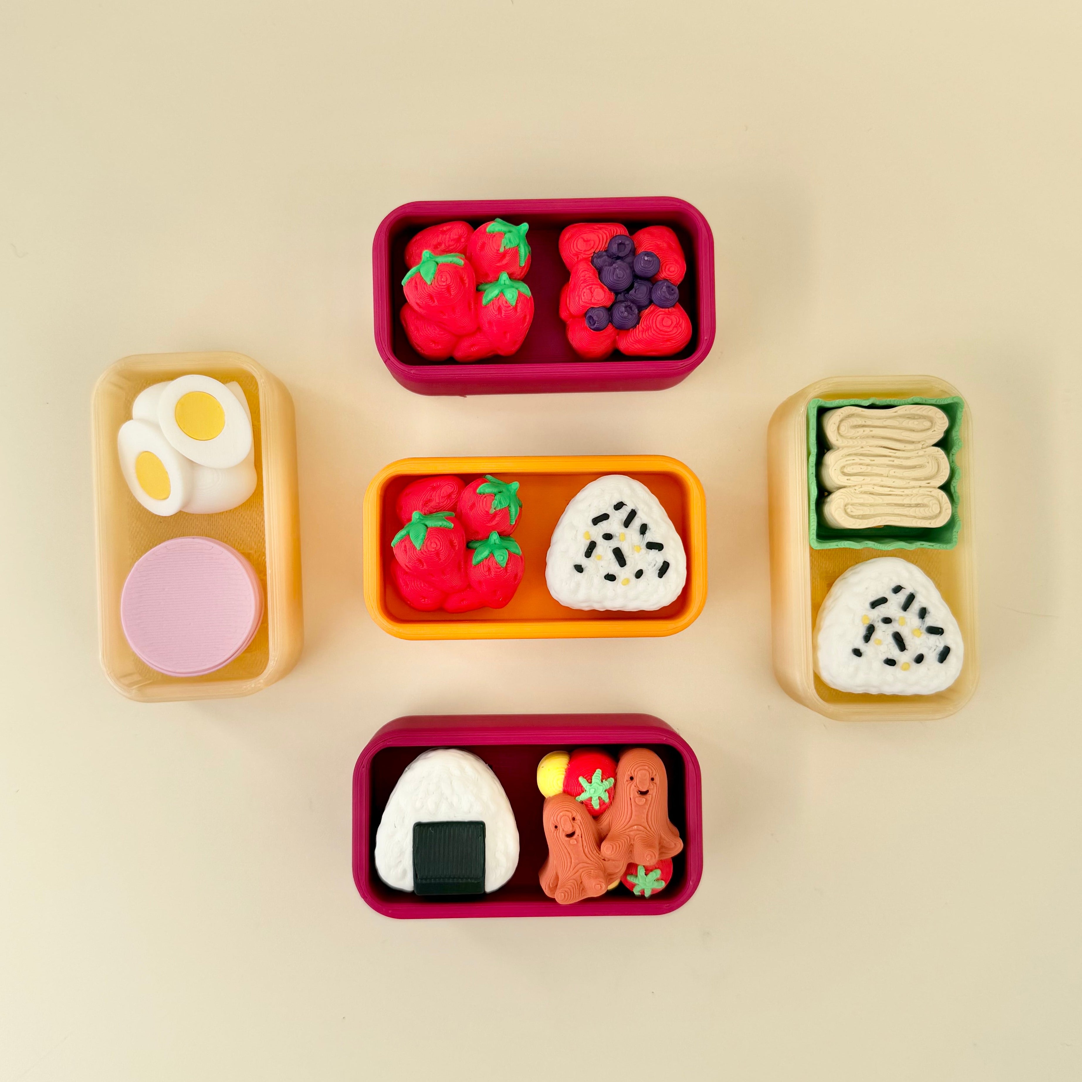 Small tactile sensory pieces with varied shapes designed for calming hand movement and fidgeting