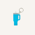 Fun NFC keyring design powered by Stimz Connect for sharing chosen digital information with a smartphone tap.