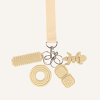 Wearable lanyard for keys, ID and accessories, designed for practical daily use in work or school settings.
