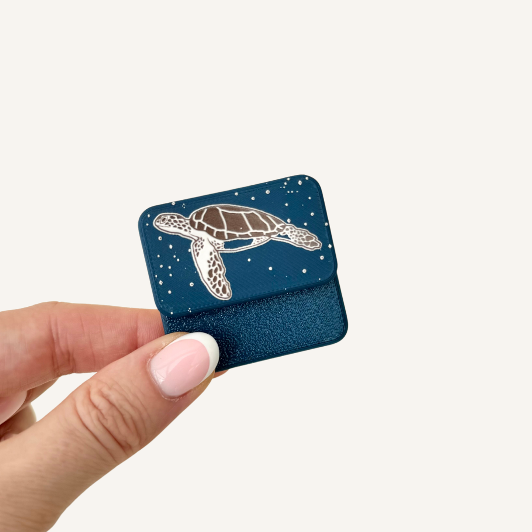 Compact magnetic sensory fidget pair designed for portable one-handed fidgeting and satisfying magnetic resistance.