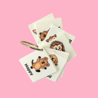 Worried Animal Feelings COMMZ tile designed to support visual communication of emotions.