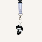 Editable NFC keyring for support profiles, business links, websites, contact information and everyday communication.