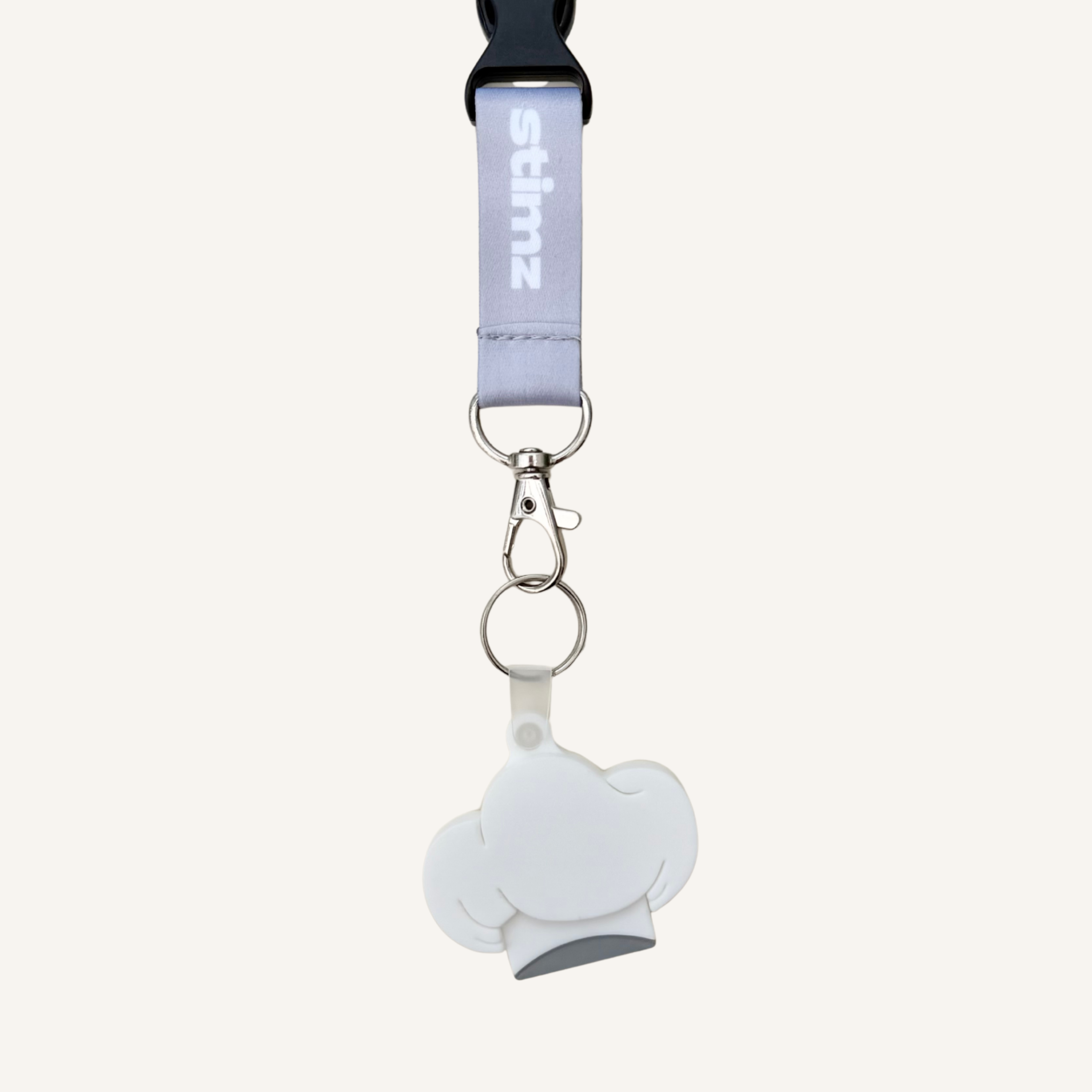 Editable NFC keyring for support profiles, business links, websites, contact information and everyday communication.