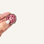 Peony Clicker Keychain