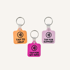 Editable NFC Tag linking to a personalised Support Profile and Communication Board.