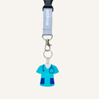 Editable NFC keyring for support profiles, business links, websites, contact information and everyday communication.