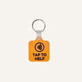 Stimz Connect NFC keyring that provides instant access to communication, emergency and support information.