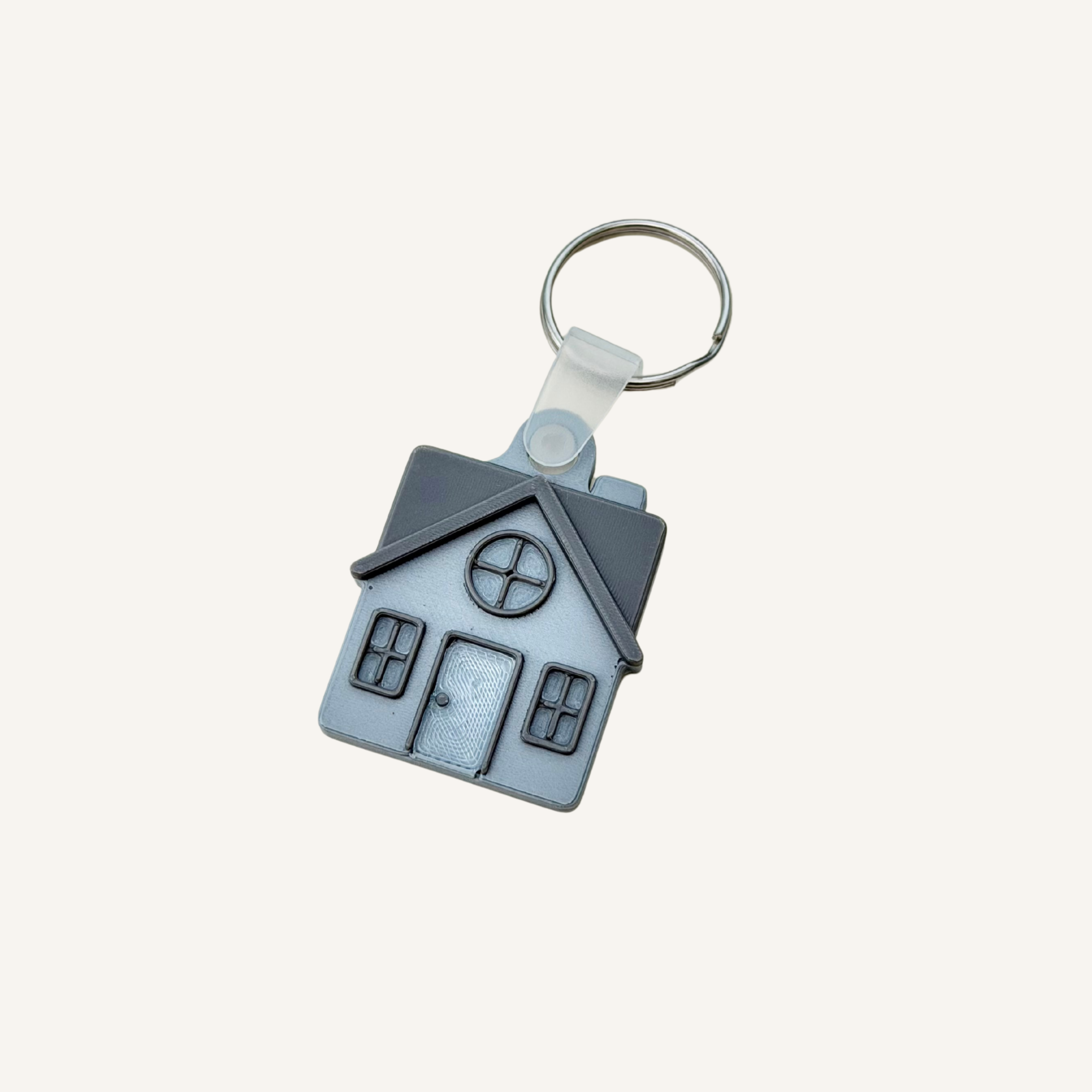 Editable NFC keyring for support profiles, business links, websites, contact information and everyday communication.