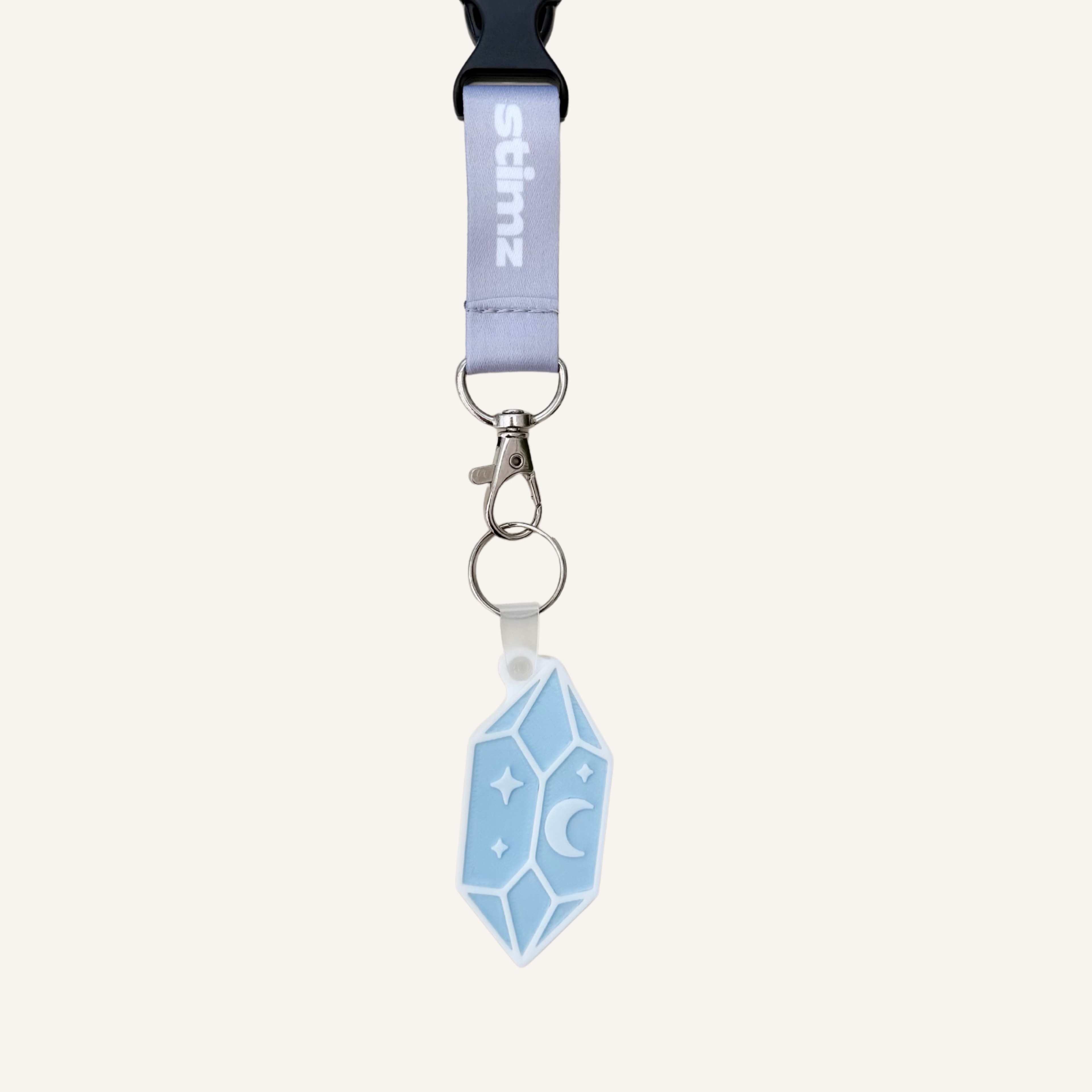 Editable NFC keyring for support profiles, business links, websites, contact information and everyday communication.