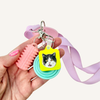 Personalised My Pet NFC Tag with an editable Support Profile designed to be carried every day.