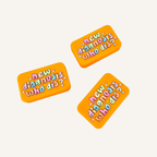 Two matching Pocket Magnets designed for sliding twisting and repetitive magnetic fidgeting.