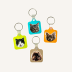 Stimz Connect personalised NFC Tag featuring your own pet and an editable Support Profile.