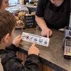 Portable Everyday Communication Board with clear full-colour visuals and simple wording.