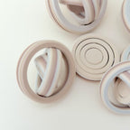The RidgeSpin spinner in action, showing its multi-directional spinning rings.