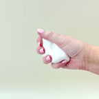 Minimalist smooth squish fidget for grounding and calming routines, ideal for travel bags and daily use.