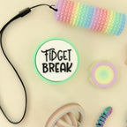 A sensory-focused fidget starter set ideal for exploring textures, movement, and focus tools.