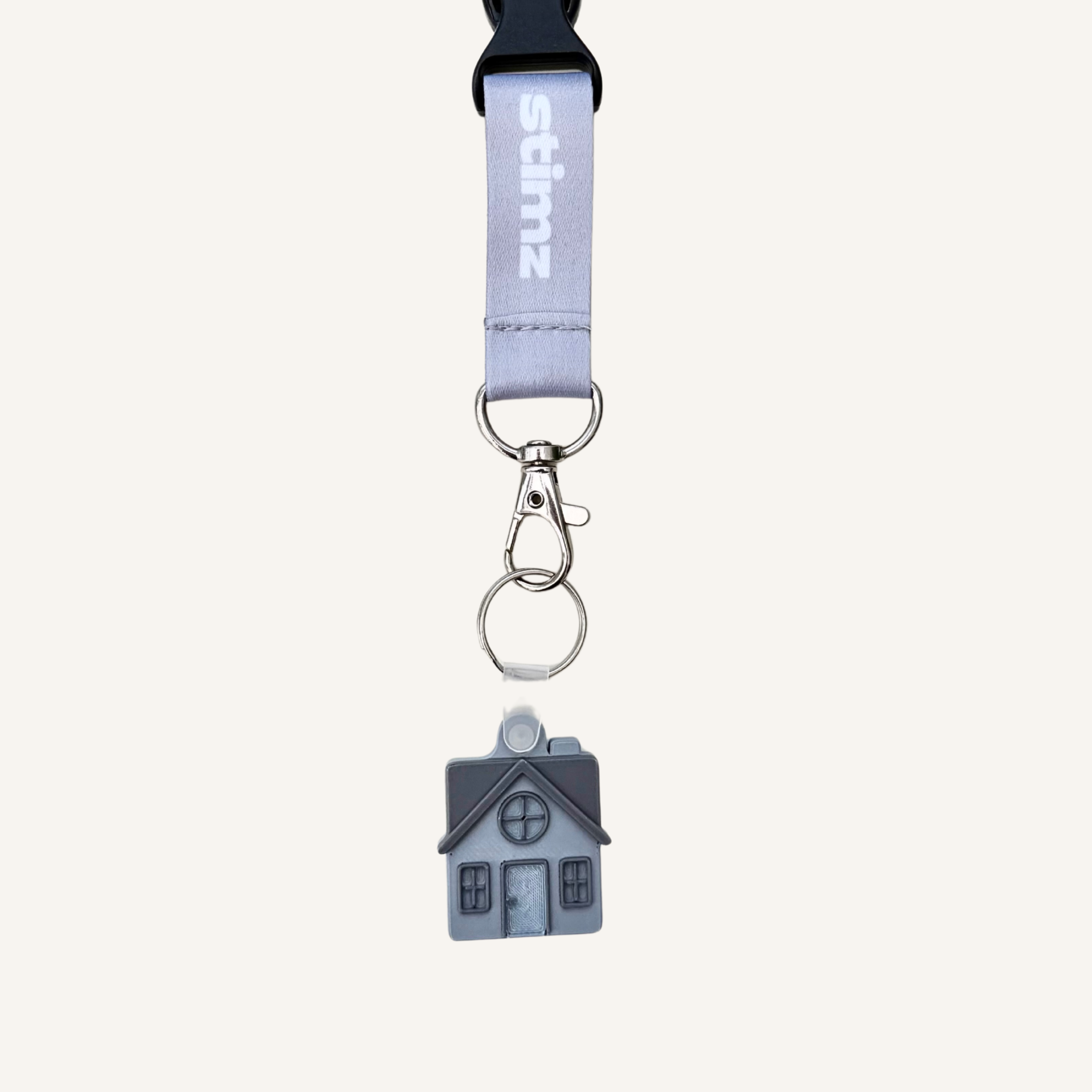 Stimz Connect NFC keyring for support profiles, business links, websites, property information and contact details.