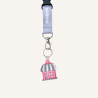 Editable NFC keyring for support profiles, business links, websites, contact information and everyday communication.