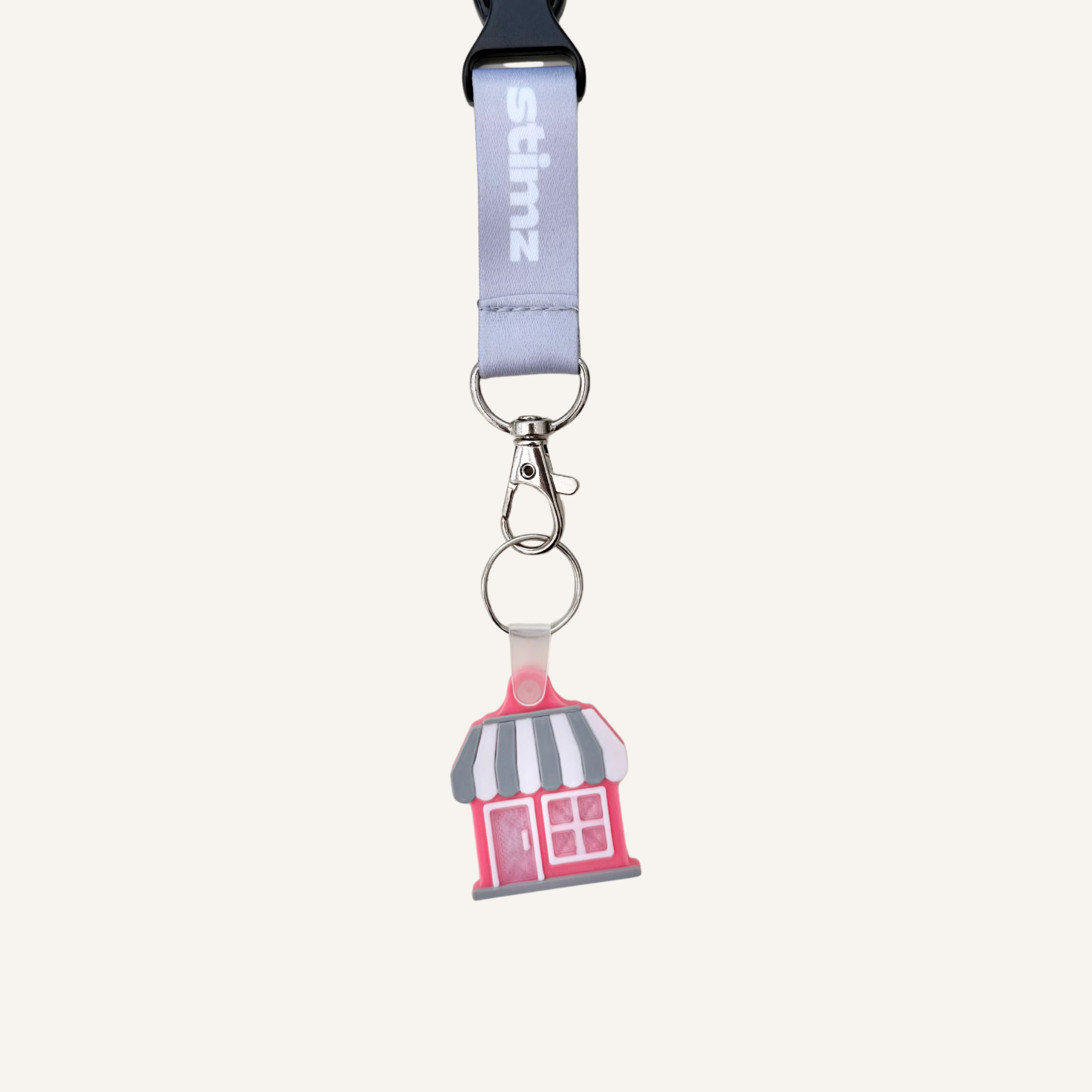 Editable NFC keyring for support profiles, business links, websites, contact information and everyday communication.