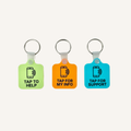 Personalised Stimz Connect NFC Tag linked to an editable Support Profile using the free app.