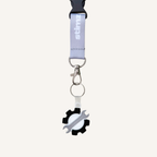 Editable NFC keyring for support profiles, business links, websites, contact information and everyday communication.